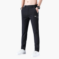 Stretch Golfhose für Herren – Schlankes Design für Sport & Stil – Schwarz