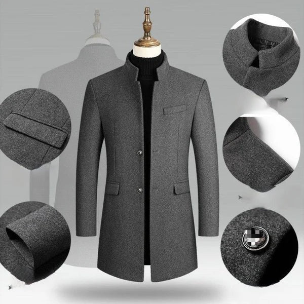 Lanasy | Eleganter Herren Wintermantel