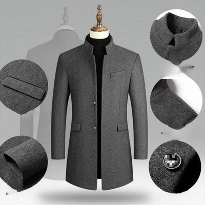 Lanasy | Eleganter Herren Wintermantel