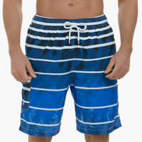 Lässige Badeshorts - für Herren mit schnellem Trockeneffekt – Hellblau