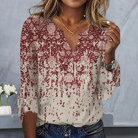 Dassy - Stylisches Pullover-Oberteil – Rot