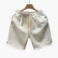 Sommershorts mit Kordelzug für Herren – bequem & lässig – Weiß