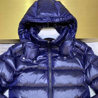 Ushir | Warme Herren-Pufferjacke für den Winter – Blau