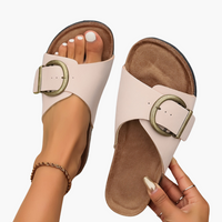 Christa | Soft Glide Komfort-Sandalen – Hellrosa