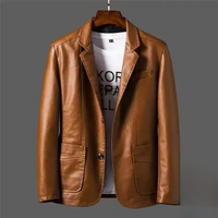 Urban® | Premium-Lederjacke – Khaki