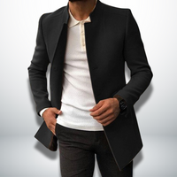 GERMAN - KLASSISCHE CASUAL JACKE – Schwarz