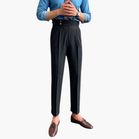 Bastian | Vintage-Hose – Schwarz