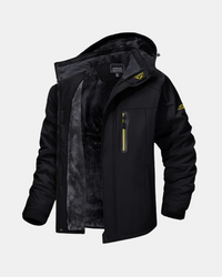 Xaver® | Ettore Wind- und Regenjacke – Schwarz