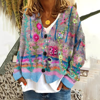 Nydia - Komfortabler und warmer Pullover – Hellblau