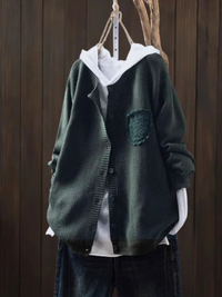Ansley | Gemütlicher Cardigan – Grün
