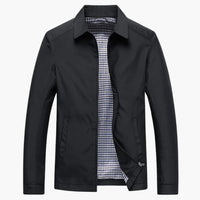 Elegante Jacke für Herren – Schwarz