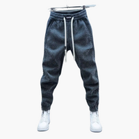 Julian | Lässige Hose mit Muster – Grau