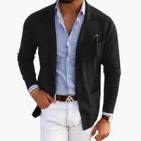 Manuel | Eleganter Herren Blazer – Schwarz