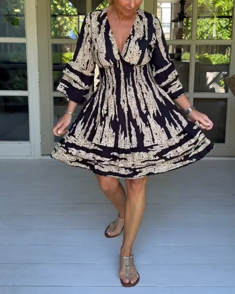 Delilah - Schickes Vintage-Midi-Kleid