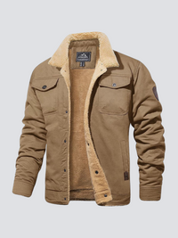 Trevin | Stilvolle Warme Jacke – Khaki