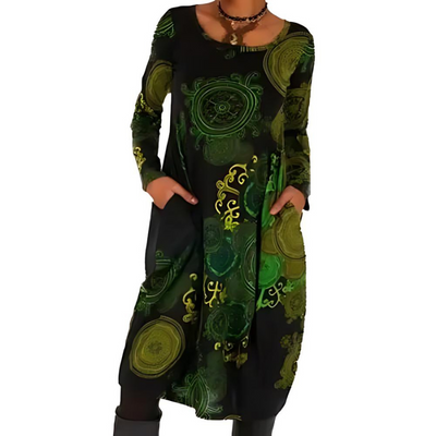 Doreen - Boho-Midi-Kleid