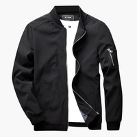 Braven | Stilvolle Bomber Jacke – Schwarz
