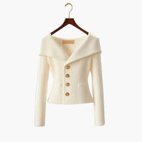 Melina | Schicker Cardigan – Weiß