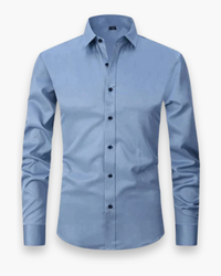 Herren Atmungsaktives Shirt | Lange Ärmel – Hellblau