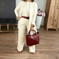 Aurelia | Elegantes 3-teiliges Set – Weiß