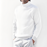 Jarrett - Pullover mit Kragen – Weiß