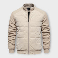Stratos - Stilvolle Hybrid-Jacke – Beige