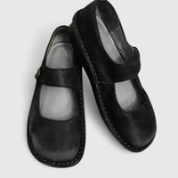 Selina | Damen Slip-On Schuhe Riemendetail Elegant Komfort Alltag – Schwarz