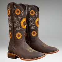 Luna – Stiefel im Bohème-Stil – Dunkelbraun