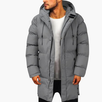 Julian | Parka-Jacke für Herren – Grau