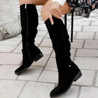 Kaya | Premium Leder Damenstiefel – Schwarz