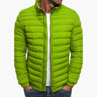 Gabriel | Stilvolle Steppjacke für Herren – Grün