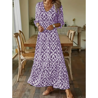 Aderyn | Damen Maxi Kleid – Lila