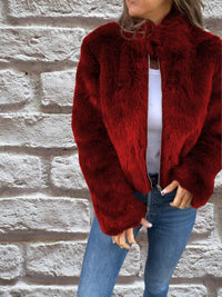 WINOLA - PREMIUM-SYNTHETIKJACKE – Rot