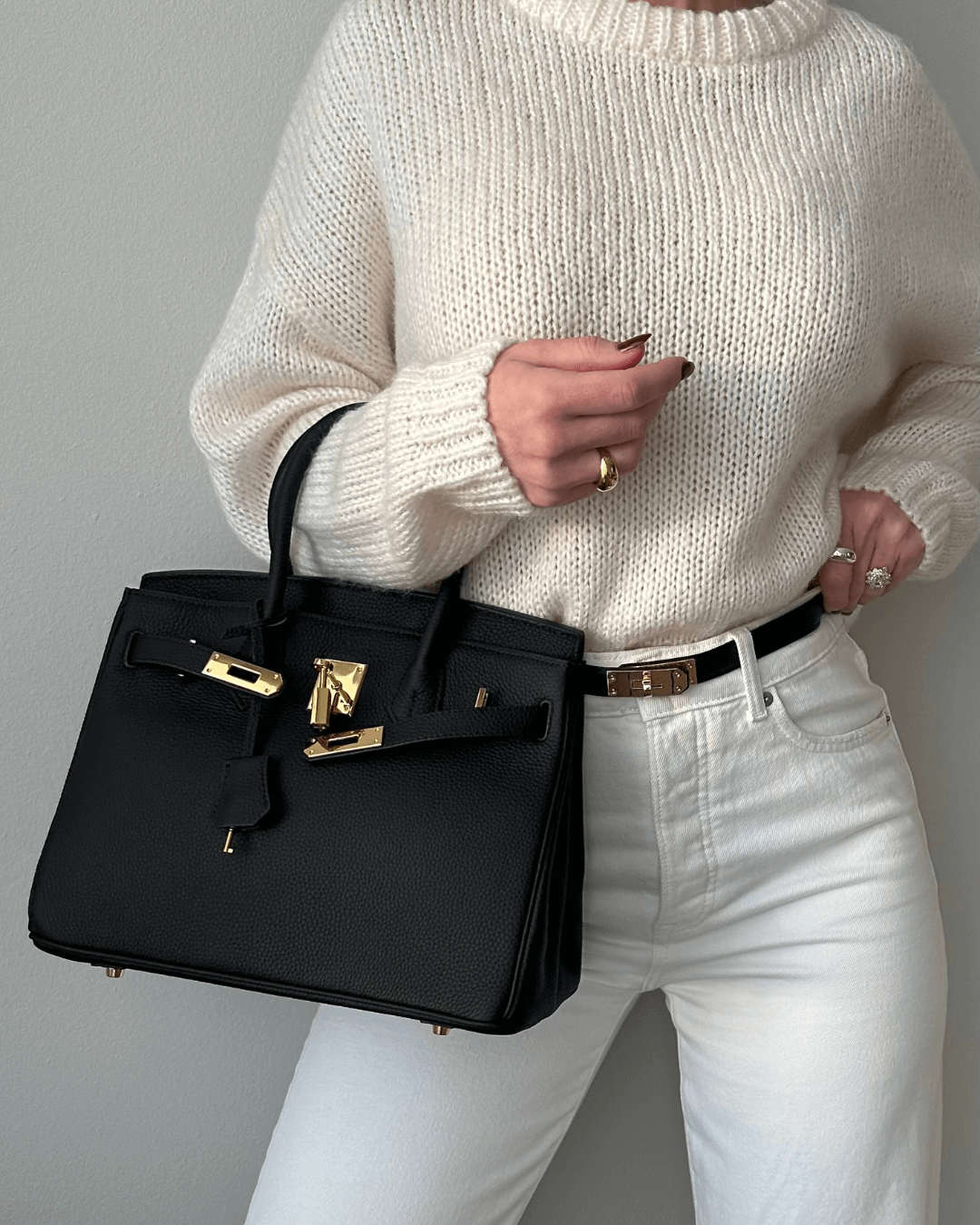 Chiara - Elegante Leder Handtasche