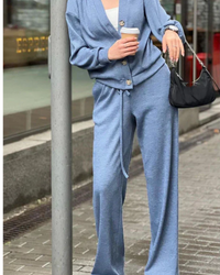 Noe Set – Eleganz und Komfort in Einem – Blau