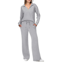 Damen Zweiteiliges Lounge Set | Bequeme – Grau