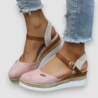 Stella | Schicke orthopädische Sandalen – Rosa