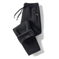 Theo - Bequeme und warme Hose – Schwarz/Dunkelgrau