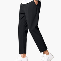 Jonas | Leichte Freizeithose – Schwarz