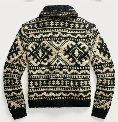 Lasevia | Winter Herrenpullover aus Wolle mit Reißverschluss