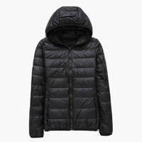 Noor | Winterjacke mit Daunen – Schwarz
