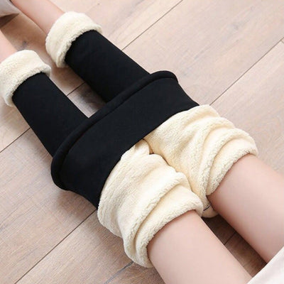 Yieseth | Erhöhte Komfort-Leggings aus dickem Samt