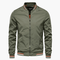 Bomberjacke für Herren - Leichte Sommerjacke für jeden Tag – Grün