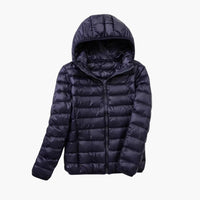 Emilia | Ultraleichte Wattierte Jacke – Marine blau