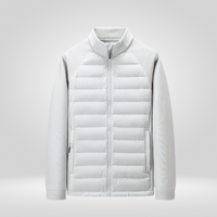 Herren Winterjacke | Kompakte Form mit klarer Linienführung – Weiß