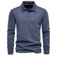 Sean™ - Premium-Poloshirt (1+1 GRATIS) – Blau