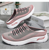 Quenby - Slip-On-Sneaker aus Strick, komfortable Passform – Rosa