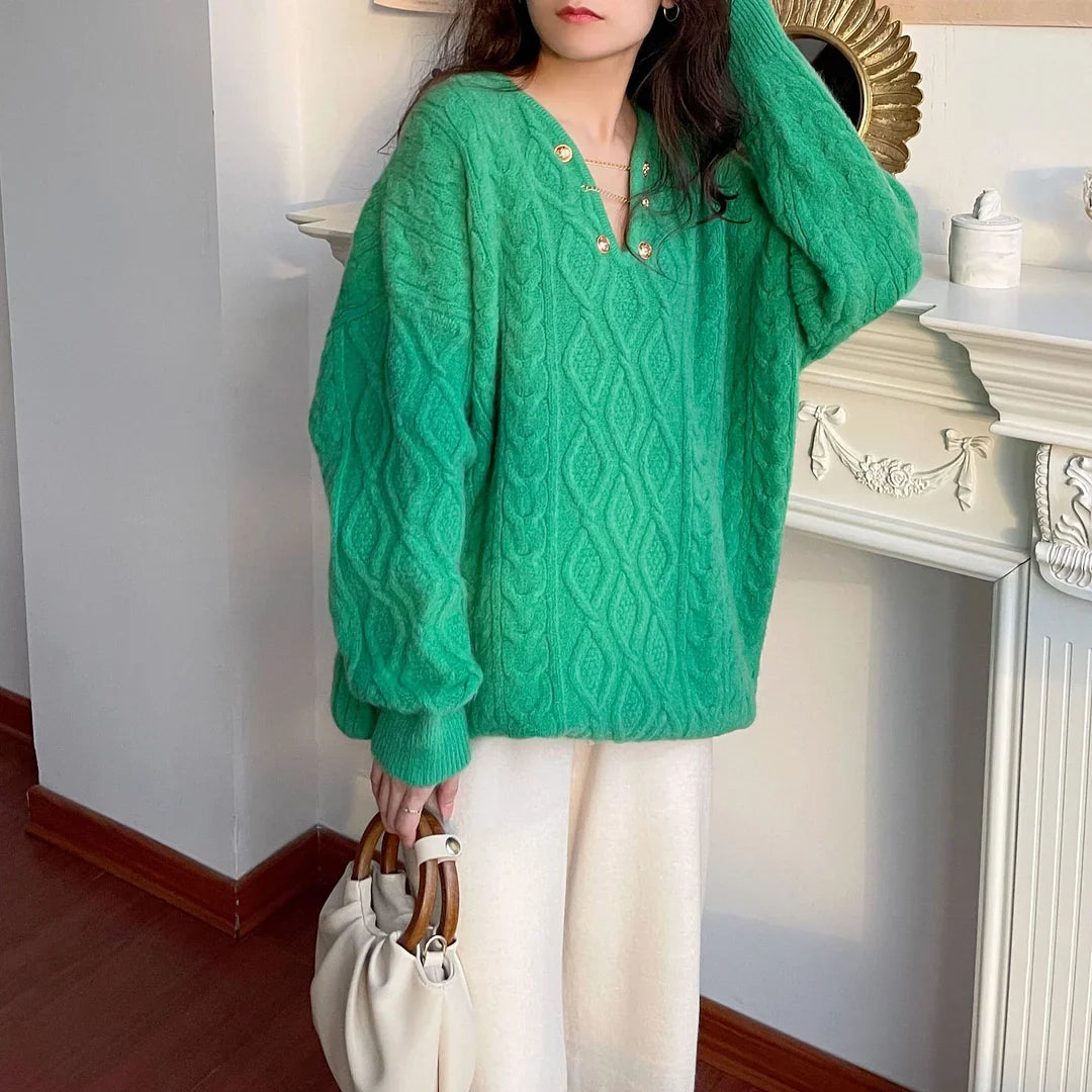 Tyra - Eleganter Gemütlicher Pullover