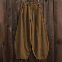 Maggies Komfort Lanternenhose - Unkomplizierte Eleganz – Kaffee