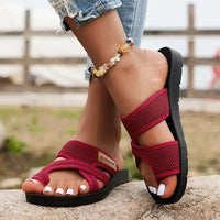 Elody | Orthopädischer Slipper™ – Rot